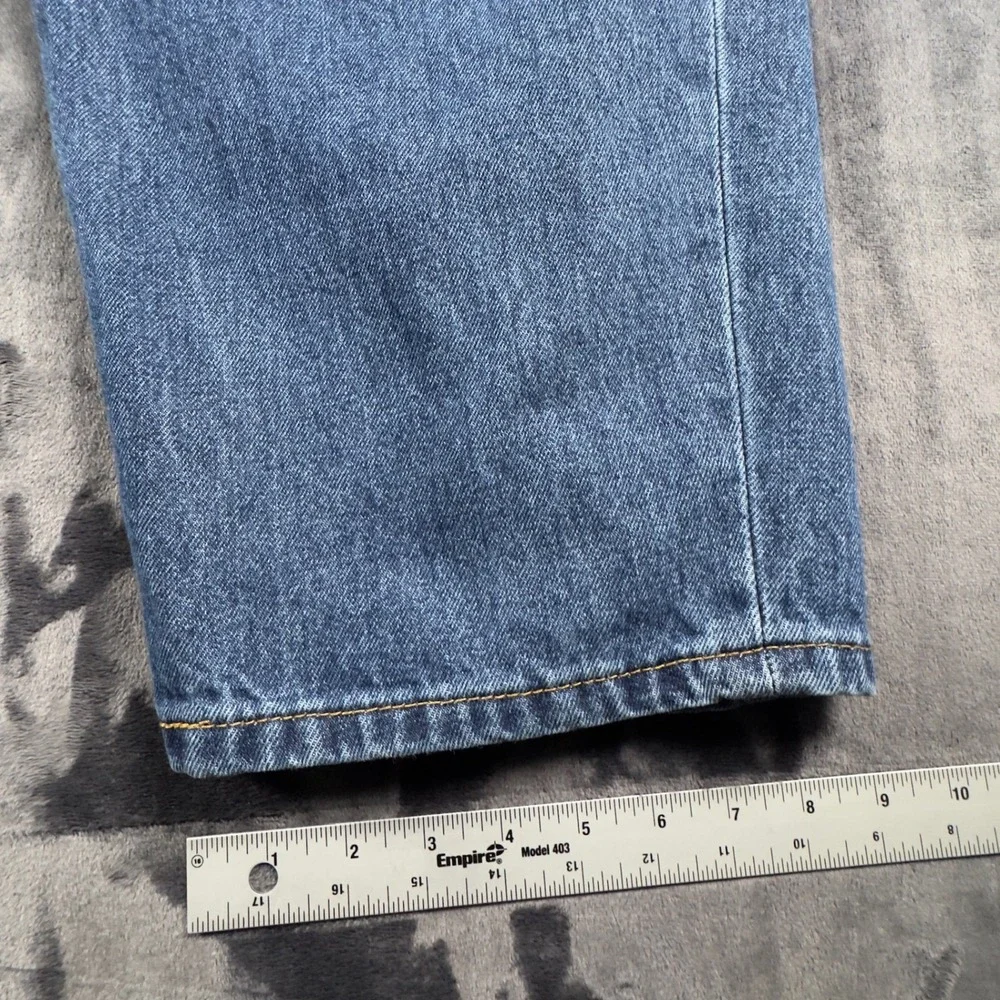 Levis 560 Comfort Fit Jeans Mens 42x29 Blue Loose Tapered Denim 2423